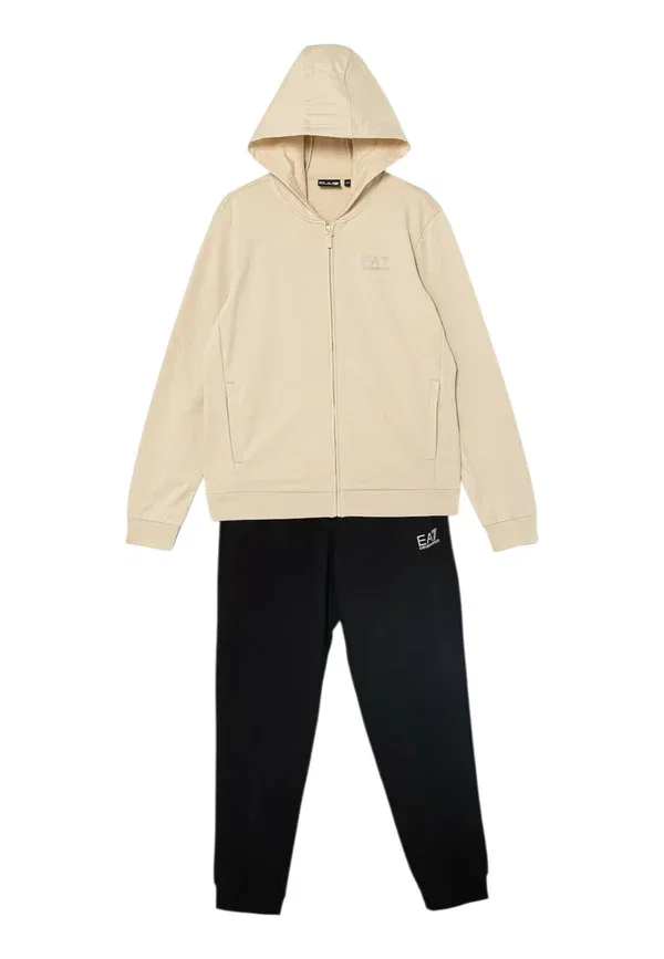 Спортивный костюм - спортивный костюм Ea7 Emporio Armani, бежевый