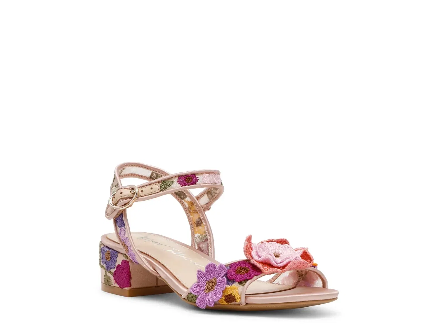 Сандалии с цветочной вышивкой Blare, Betsey Johnson, Off White