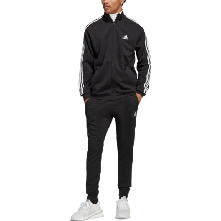 Спортивный костюм Adidas Basic 3-Stripes French Terry, черный