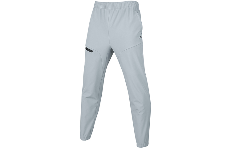 

Вязаные спортивные штаны мужские Trade Wind Gray/02N6 Skechers, серый