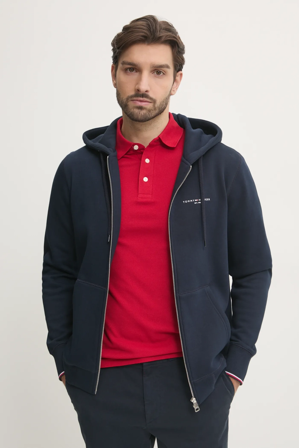 

Толстовка Tommy Hilfiger, темно-синий