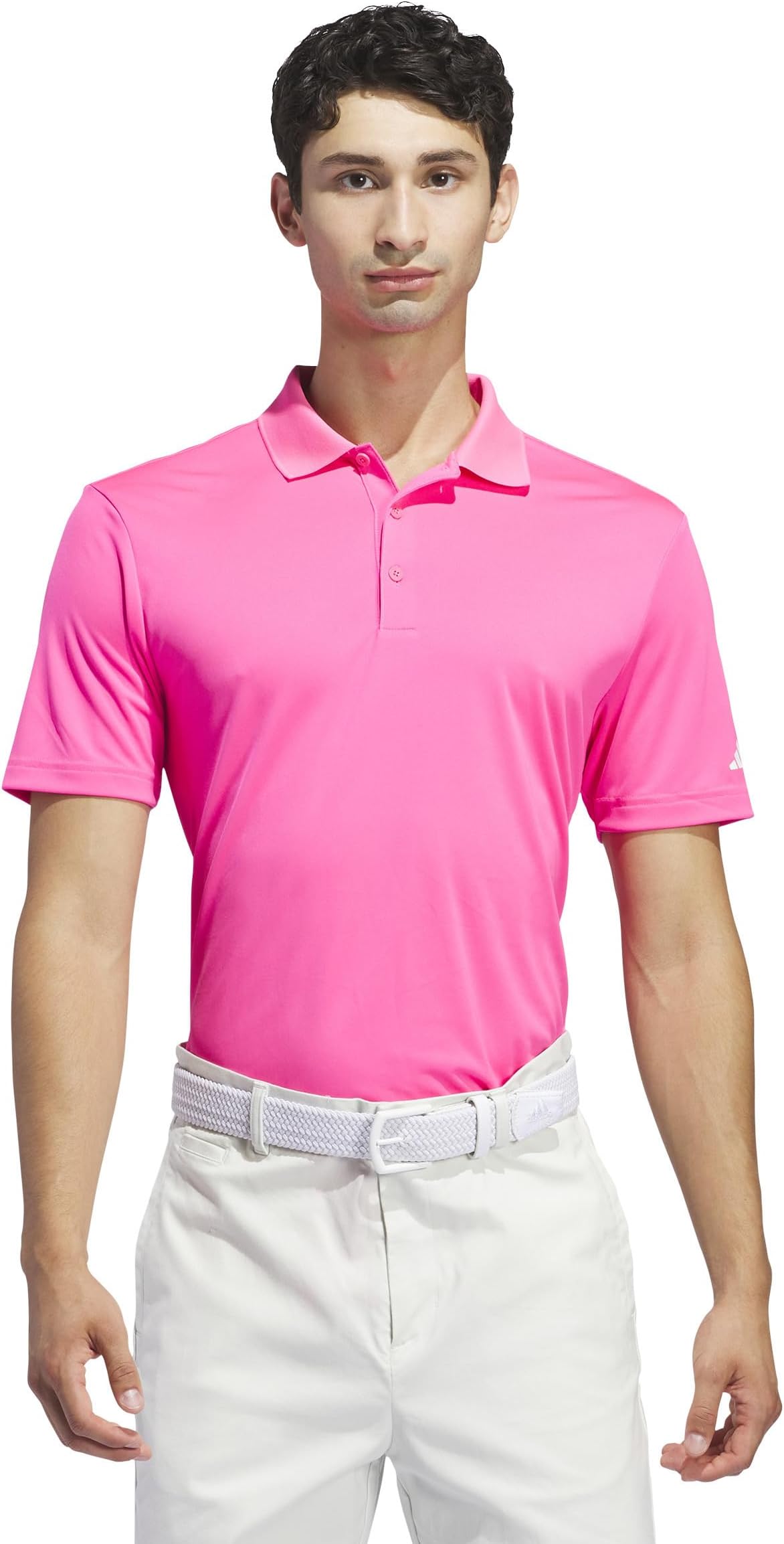 

Футболка adidas Golf adi Performance Short Sleeve Golf Polo Shirt, цвет Solar Pink