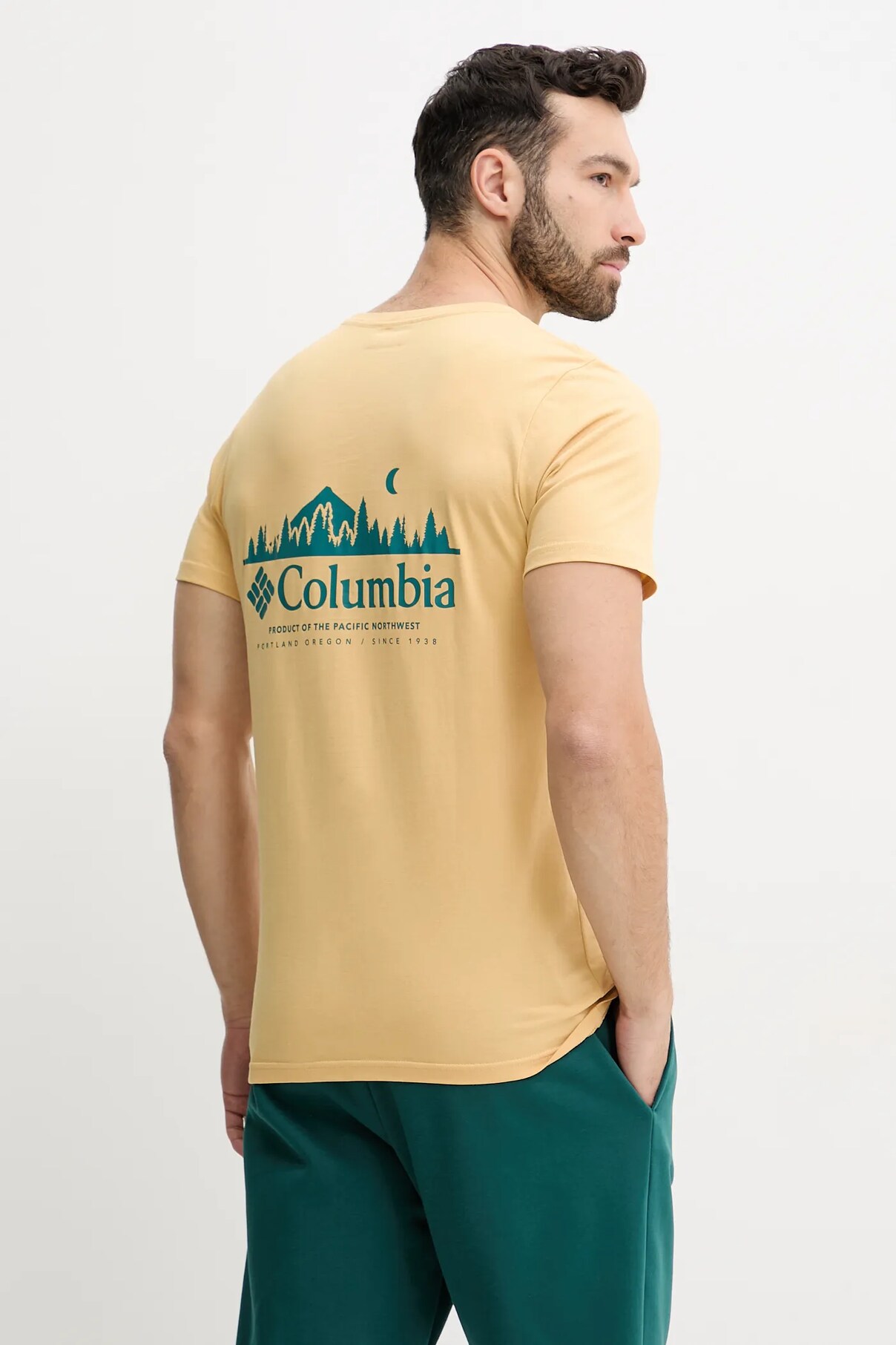 

Футболка Rapid Ridge из хлопка Columbia, желтый