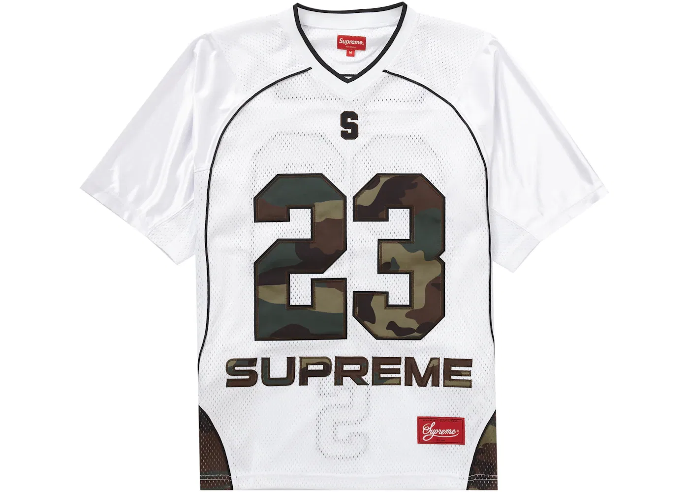Мужская футбольная джерси с принтом Perfect Season Supreme, White