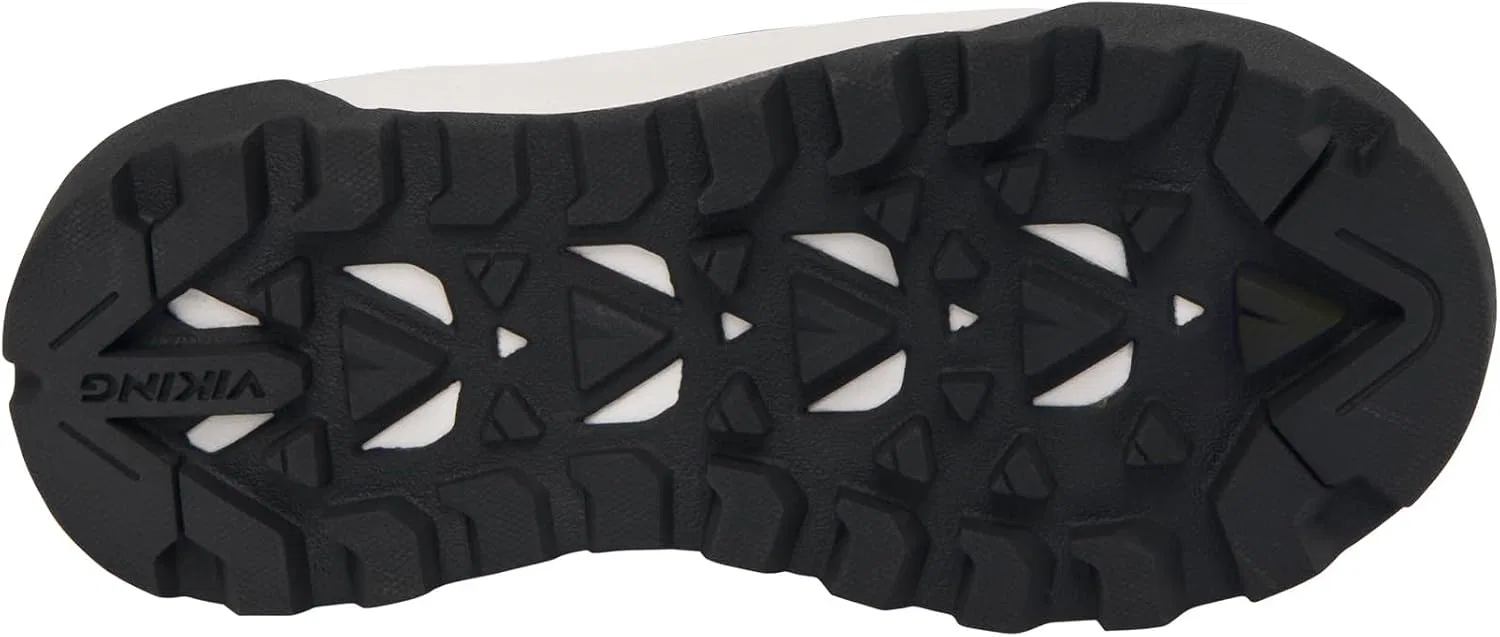 Детские ботинки для девочек с принтом Constrictor Warm Sc Wp 2v VIKING, Black — фото 3