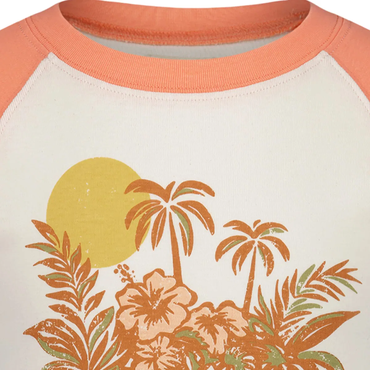 Детская футболка с принтом Retro Tropics Billabong, Desert Flower — фото 3