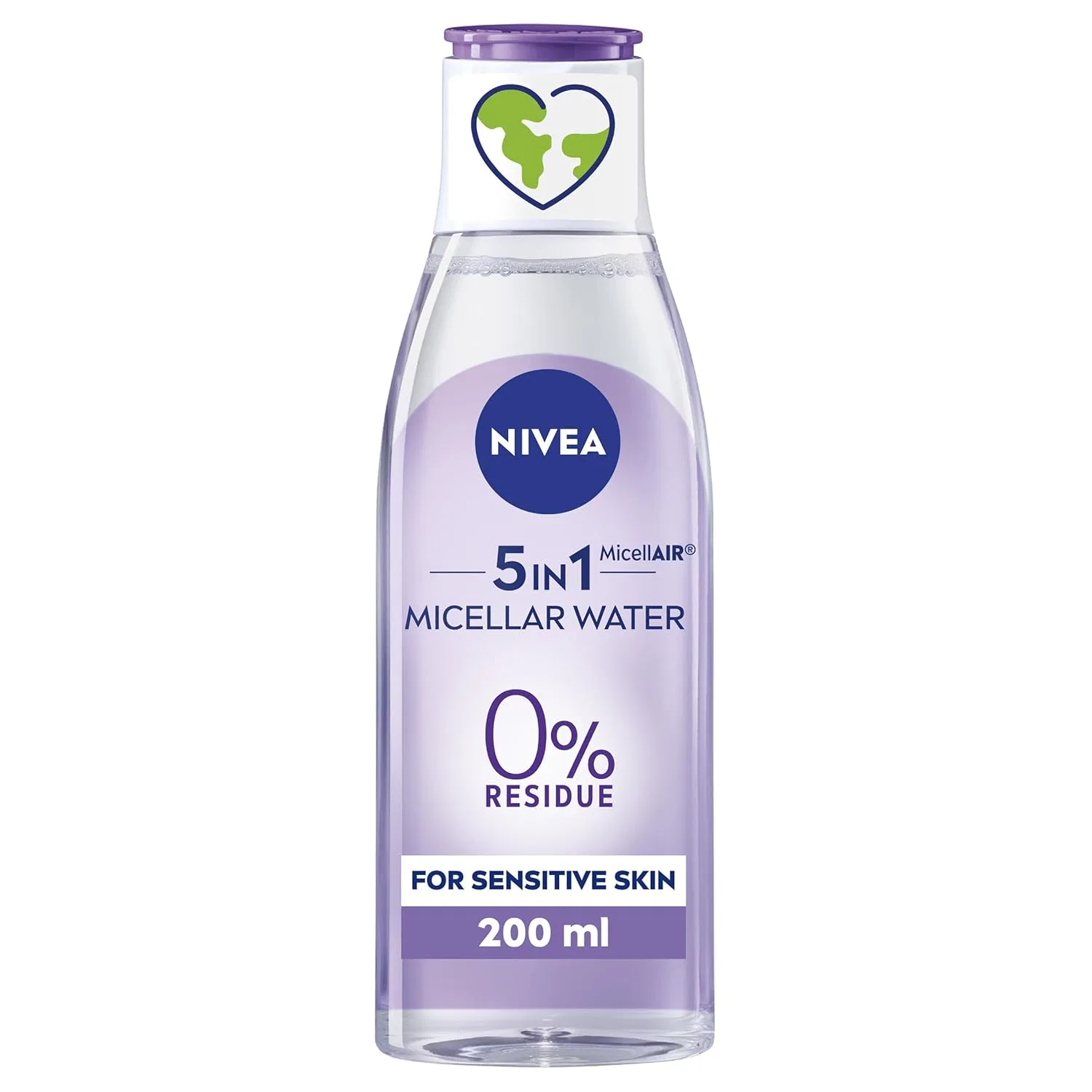Мицеллярная вода 3-в-1 NIVEA для чувствительной кожи, 200 мл