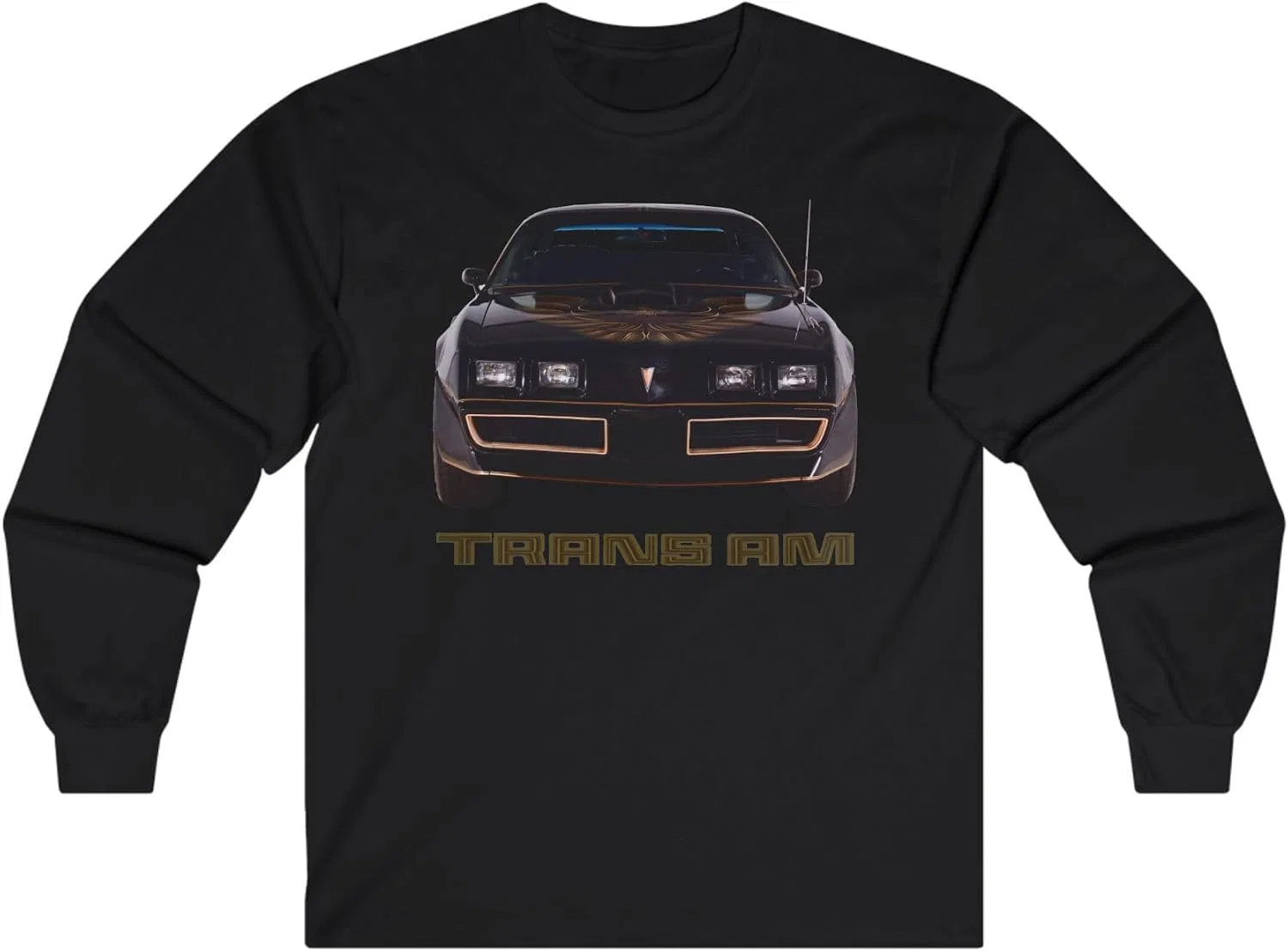 Женская длинная футболка с принтом Firebird Gildan 2400, Black