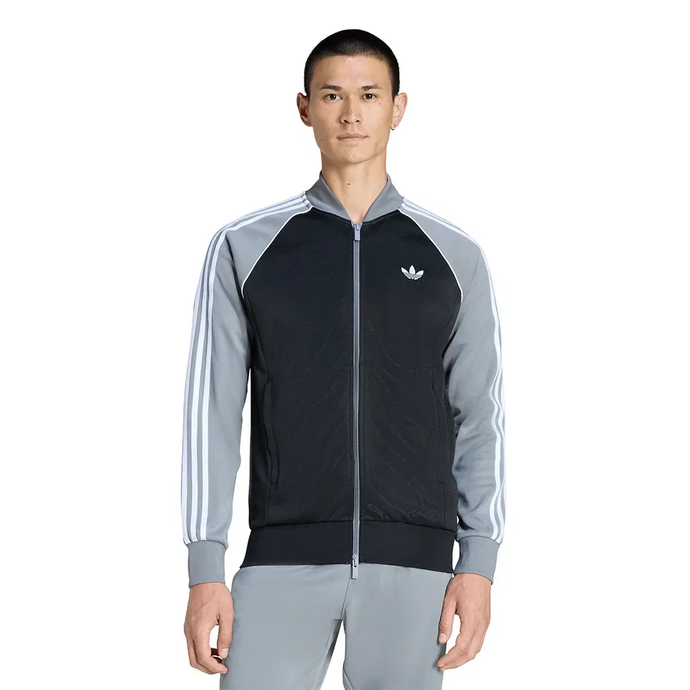 Свитшот на молнии Adidas Originals, черный