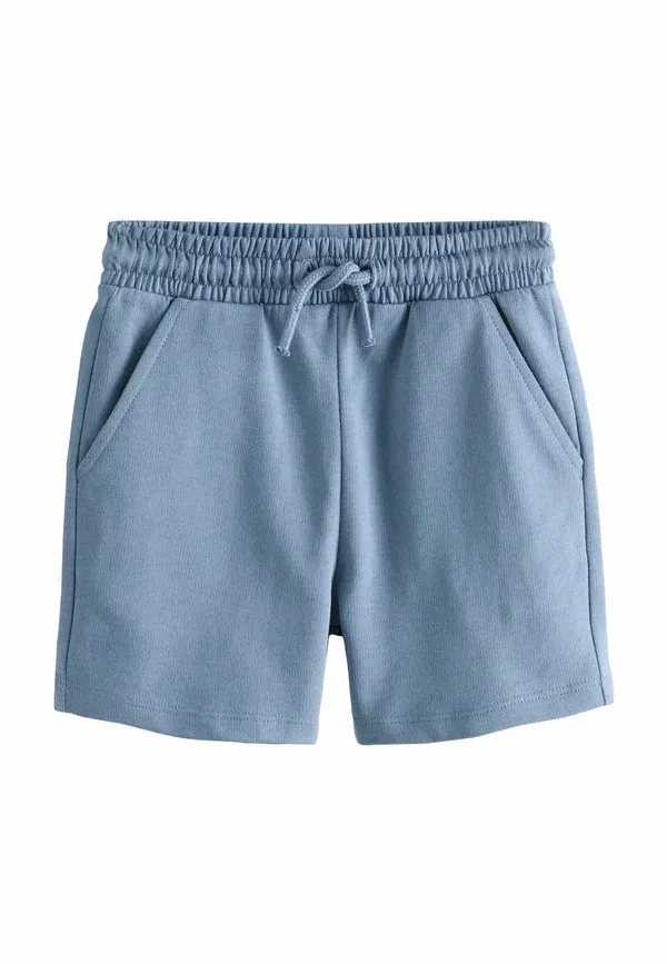 Шорты хлопковые Regular fit - 5 pack - Next, sage green and grey, синий/зеленый/серый — фото 3