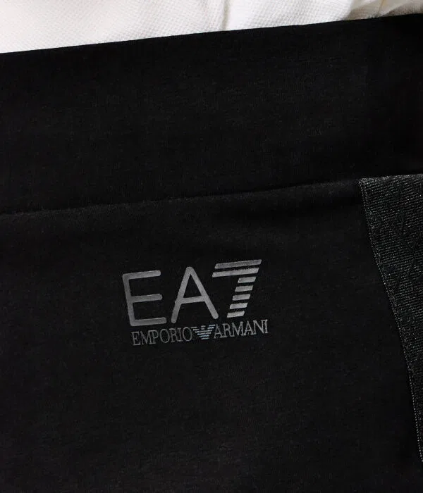 Детские брюки для девочек Flare Fit EA7, черный — фото 4