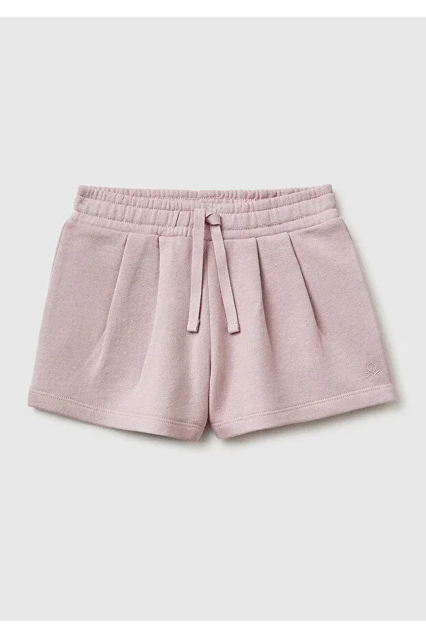 Детские шорты для девочек хлопковые United Colors Of Benetton, Dried Rose