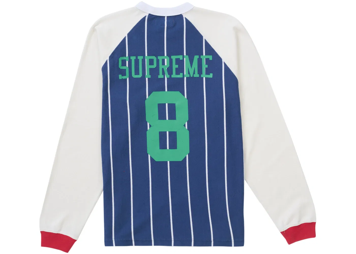 Мужской лонгслив с принтом Supreme, Navy