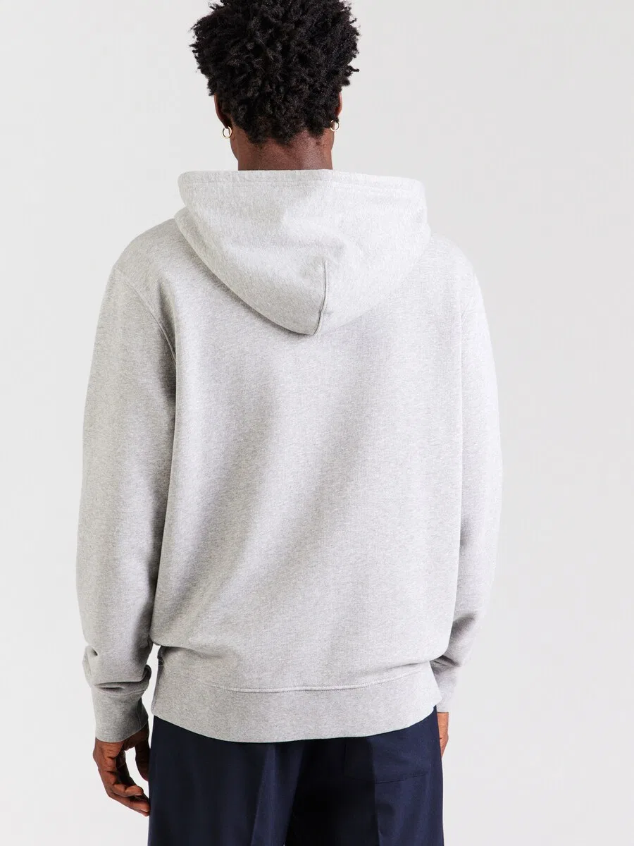 Толстовка LEVI'S стандартного кроя «Original Housemark» светло-серого цвета — фото 4