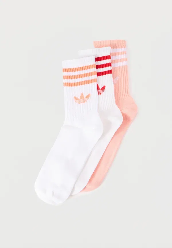 Комплект из 3 пар носков унисекс 3S Crew S Adidas Originals, белый