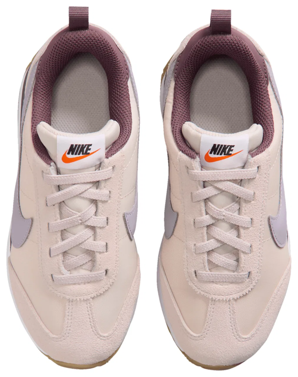 Детские кроссовки для мальчиков с эластичными шнурками Pacific Nike, Lt Orewood Brown/Tattoo/Silver Lilac — фото 4