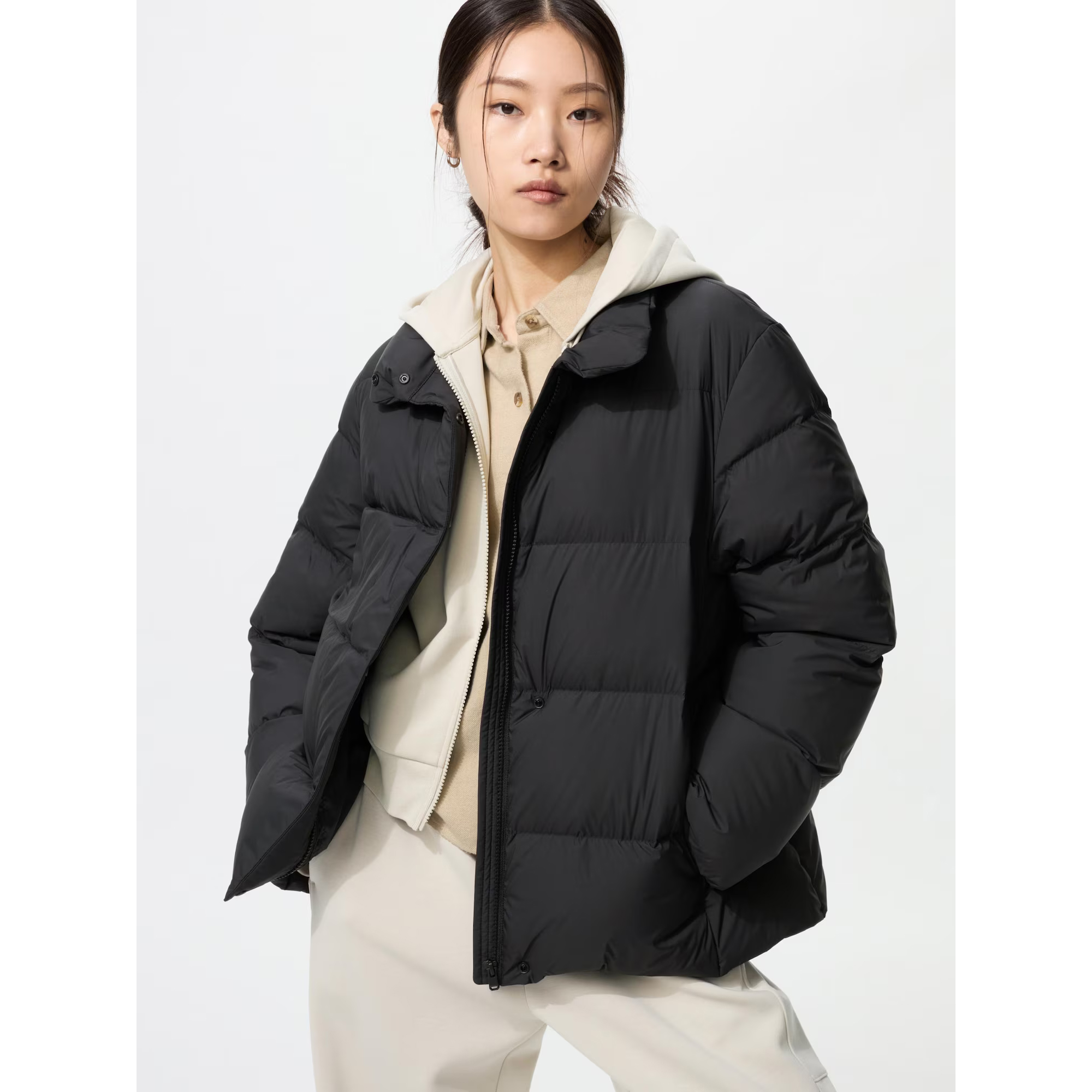 

Пуховик женский Uniqlo, 09 черный