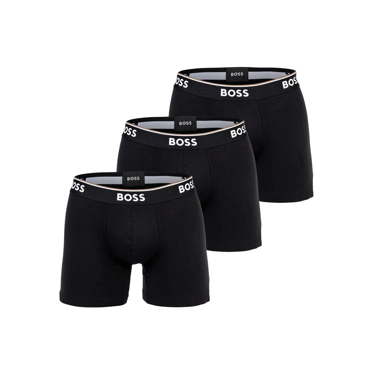 Мужские боксеры из мягкого хлопка BOSS, Black