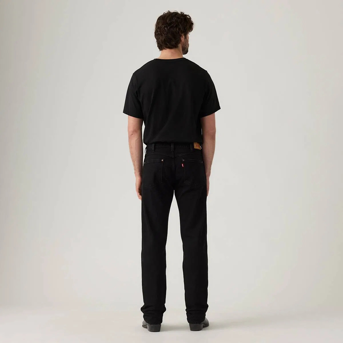 Мужские джинсы 557 Western Straight Levi's, Run The Road Rinse - Black — фото 3