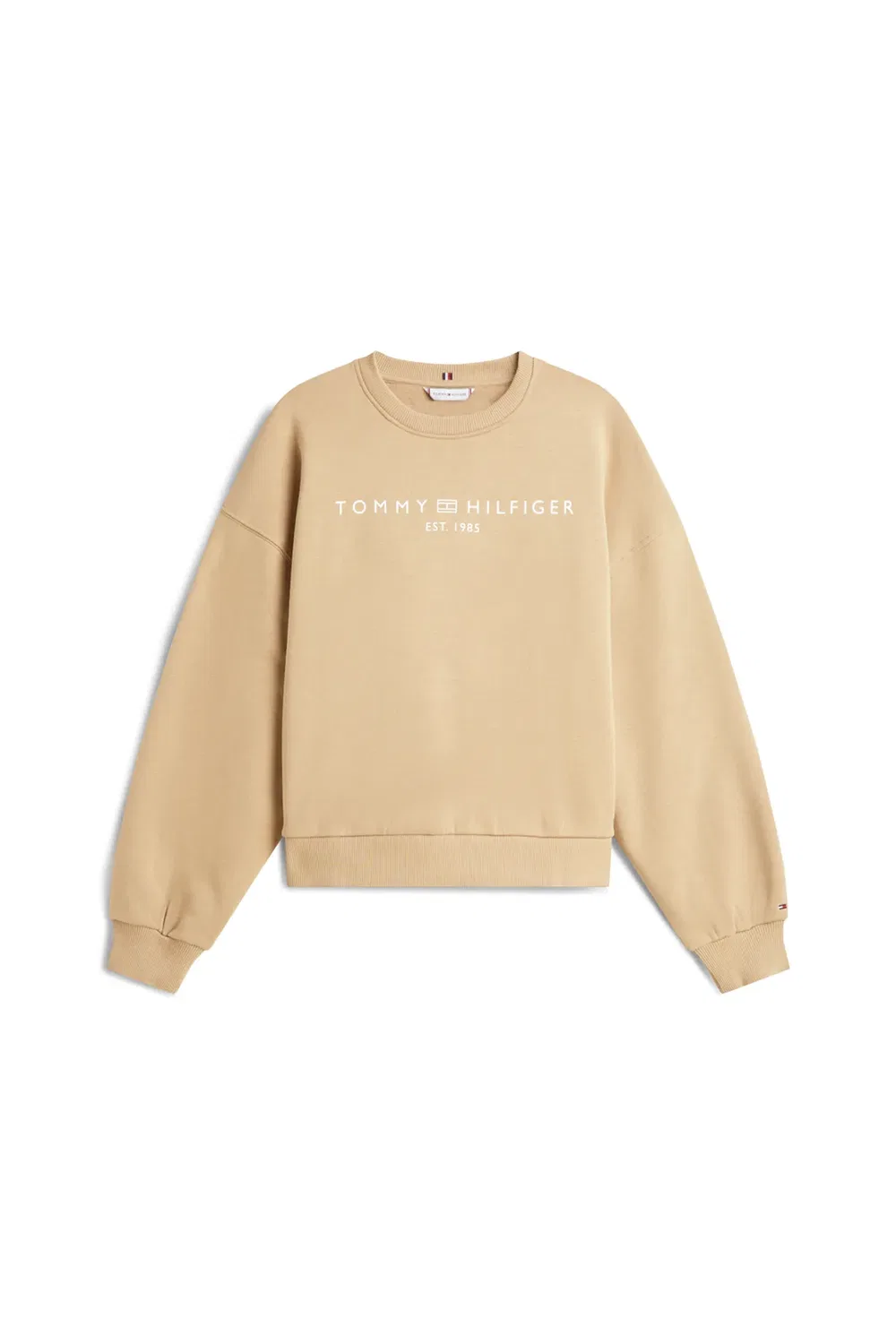 Свитшот с логотипом Corp Tommy Hilfiger, Taupe