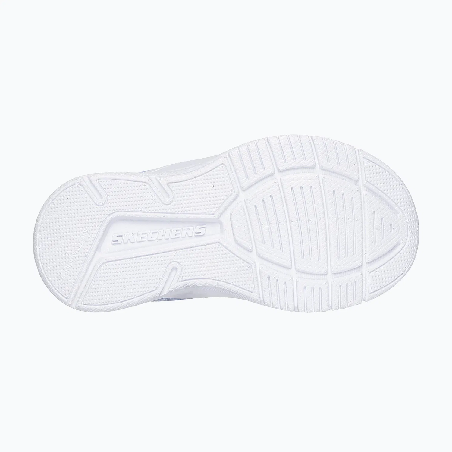 Детские кроссовки с липучкой и шнурками Microspec Advance Skechers, Blue — фото 4