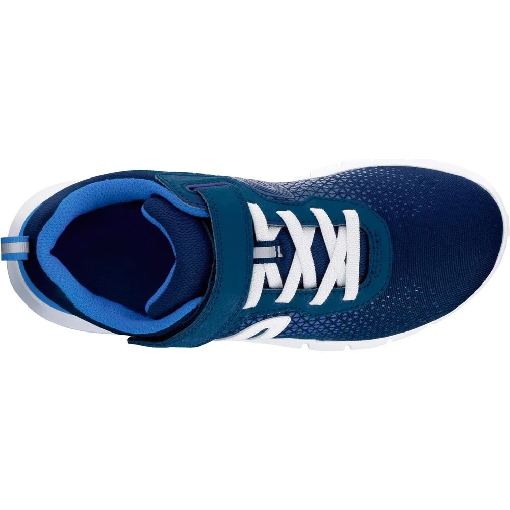 Детские спортивные кроссовки на липучках Soft 140, Синий Decathlon — фото 4