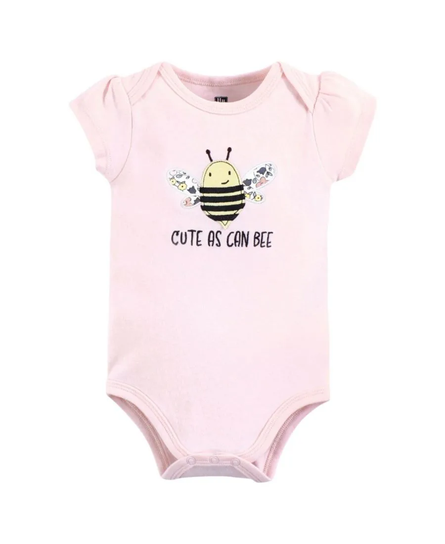 Хлопковый боди, брюки и комплект обуви Hudson Baby, Cute Bee — фото 3