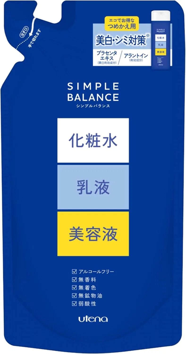 Лосьон отбеливающий Simple Balance с экстрактом плаценты, 200 мл, прозрачный