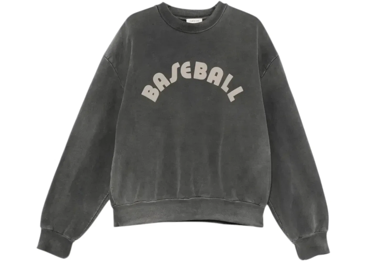 Мужской свитшот с полурегланом Fear of God, Off Black