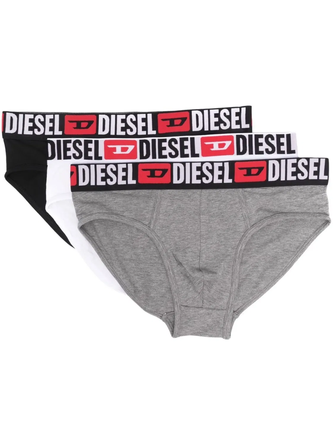 Брифы Umbr-Andre (упаковка из трех штук) Diesel, многоцветный