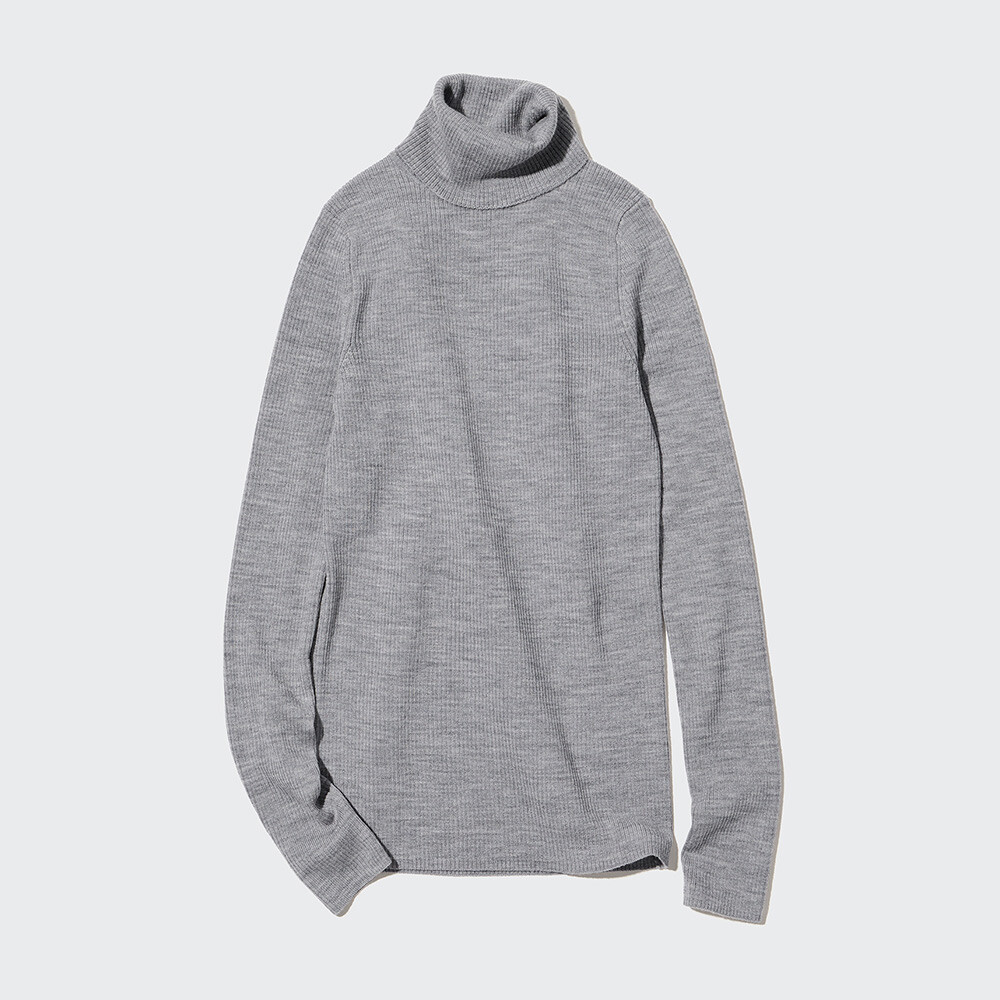 

Водолазка женская Uniqlo, серый