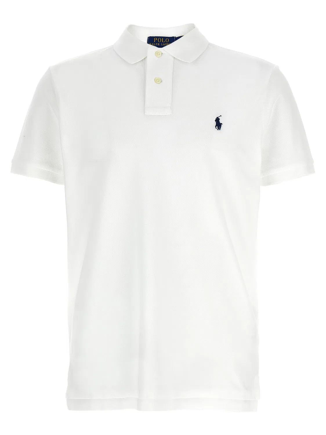 Мужское поло с коротким рукавом, White, Polo Ralph Lauren