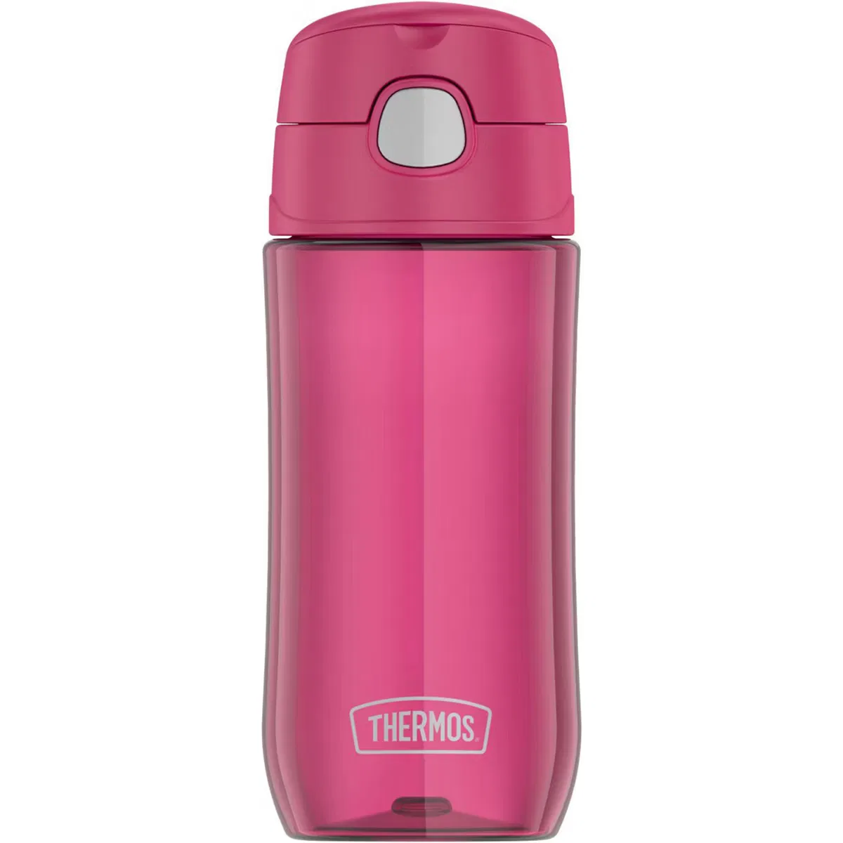 Детская бутылка для воды 470 мл с трубочкой Funtainer Thermos, Raspberry