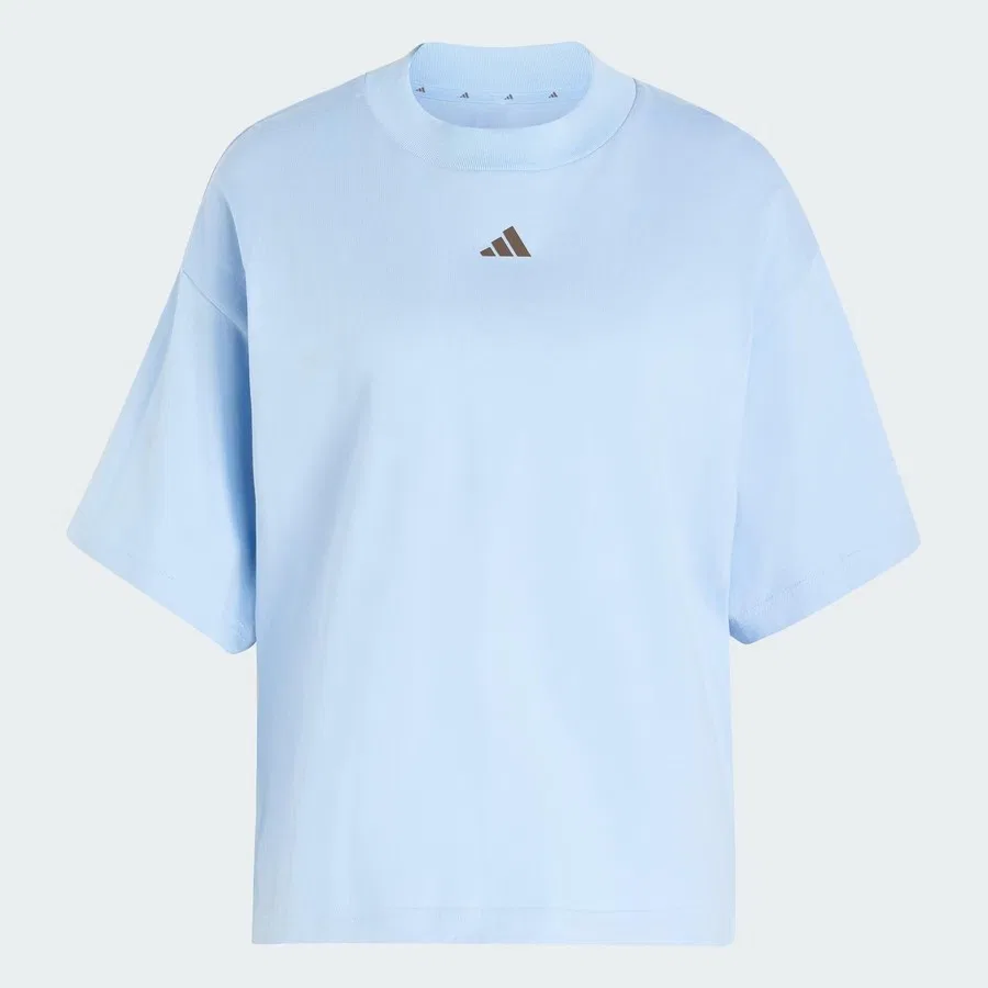 Женская футболка с длинным рукавом 3 Stripes Studio adidas, Синий — фото 4