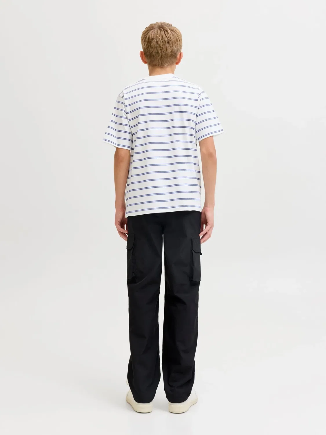 Футболка с принтом Cloud Dancer Jack & Jones Junior, белый — фото 3
