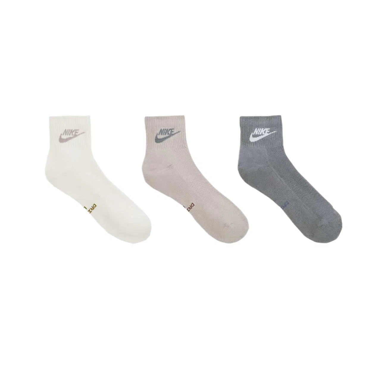 Носки до щиколотки Nike, Multicolor-3 Pack — фото 3