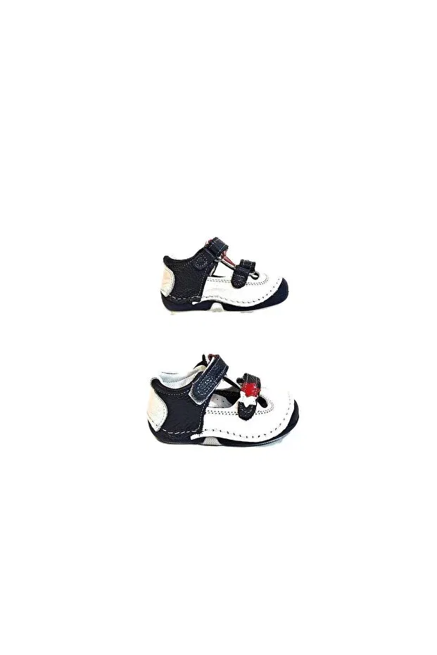 Детские ботинки для мальчиков кожаные First Step Fiyra, White-Laci