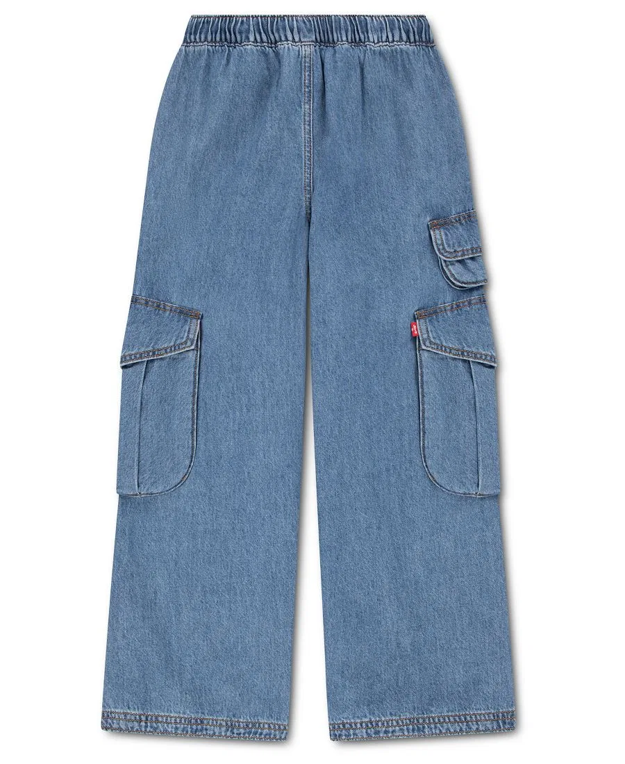 Джинсы карго с широкими штанинами, на поясе с кулиской Levi's, Drew Me In — фото 2
