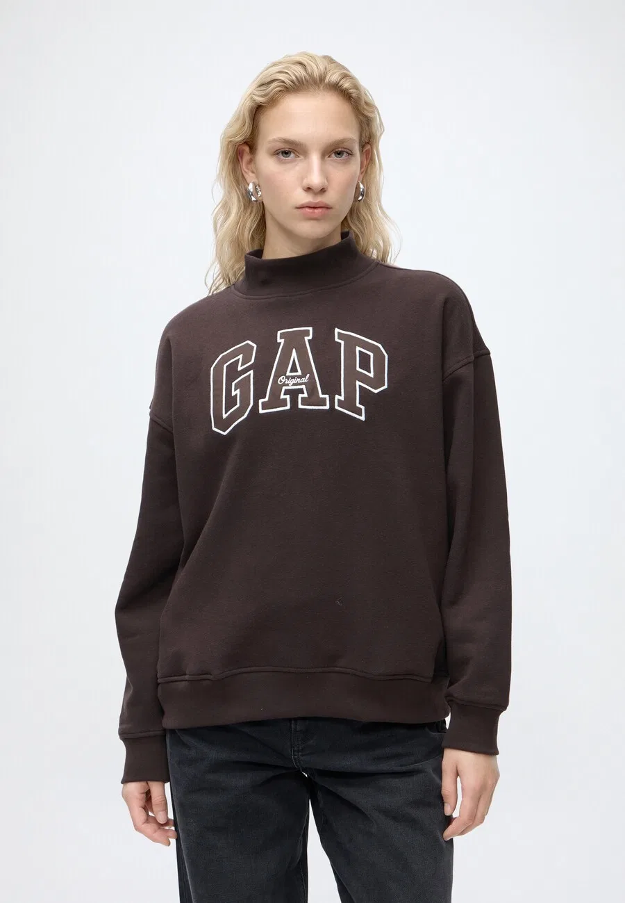 Толстовка GAP шоколадного цвета — фото 2
