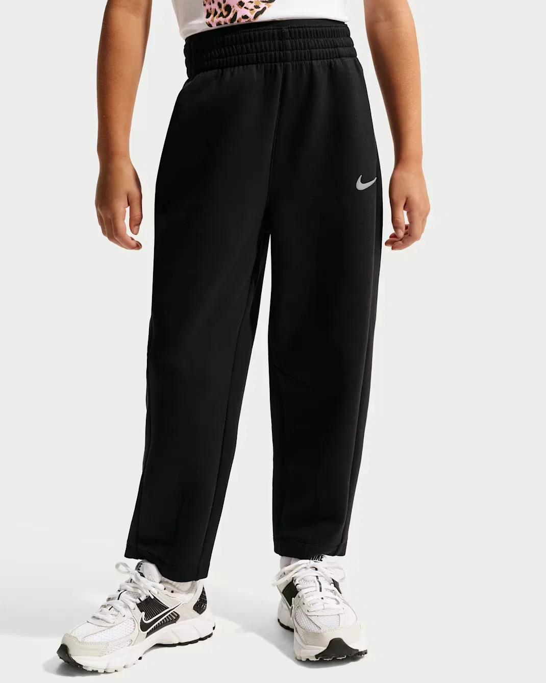 Детский комплект Luxe Perform из двух частей: толстовка на молнии и топ Nike, Black — фото 4