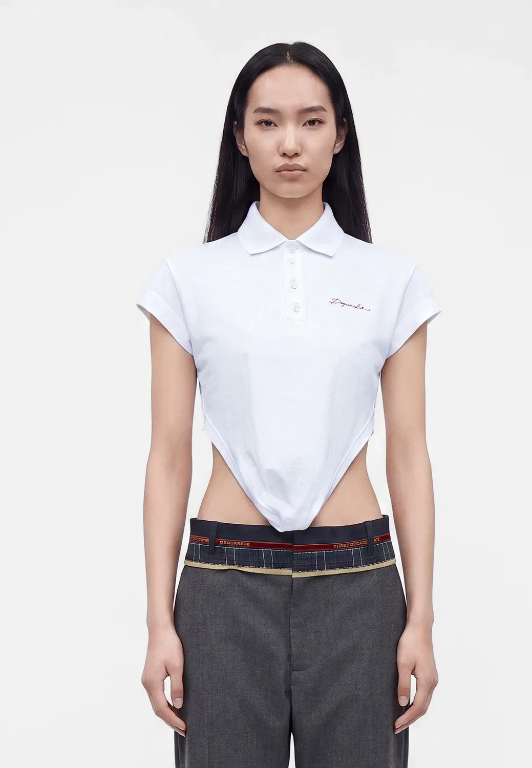 Идеально подошло - рубашка поло Dsquared2, White