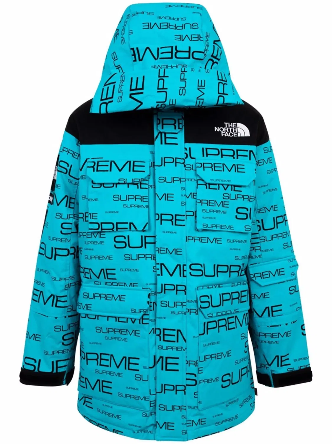 Supreme Пуховик Coldworks 700-fill синий