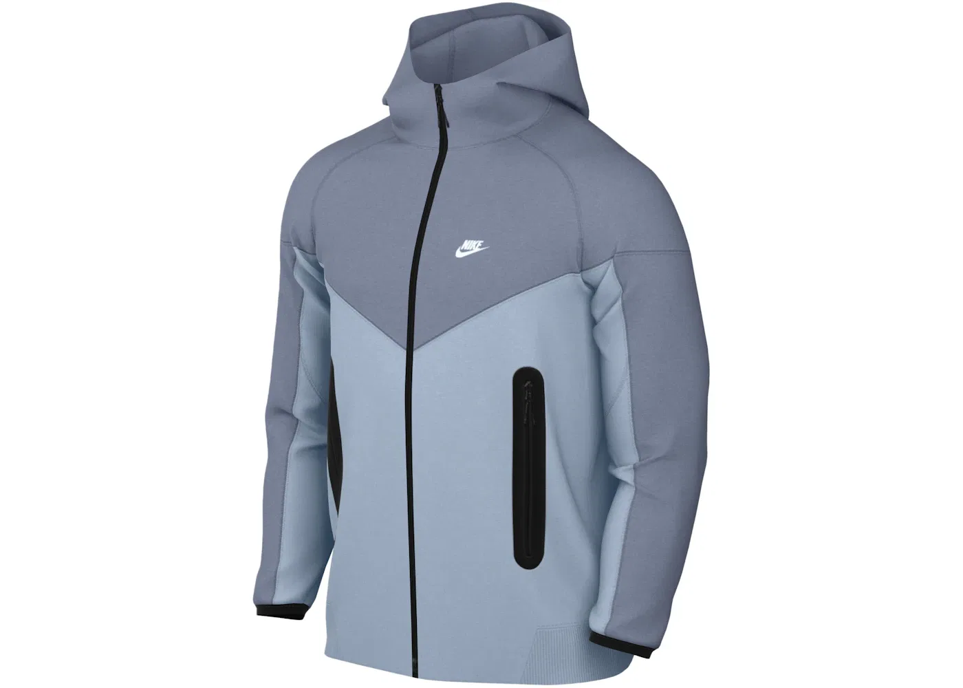 Унисекс худи Nike Sportswear Tech Fleece Windrunner Full-Zip, Light Armory Blue
