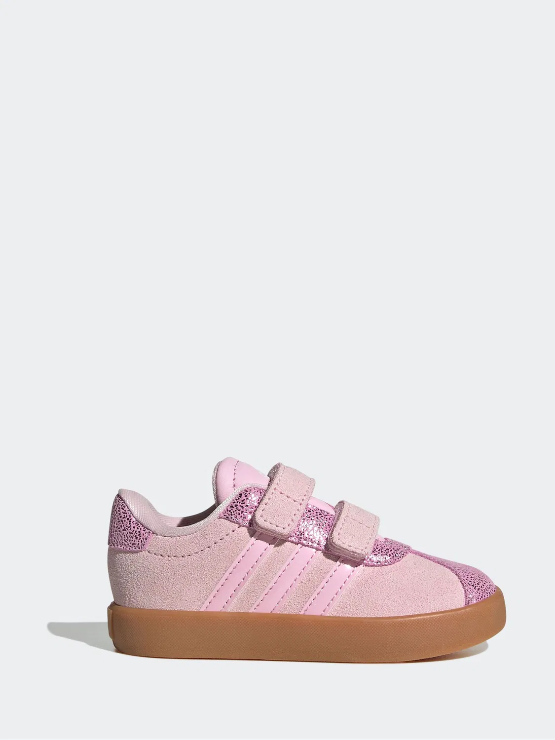 Кроссовки детские adidas Pink VL Court 3.0, розовый