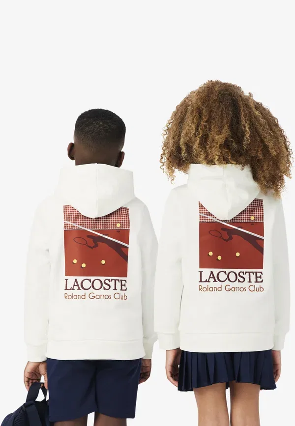 Худи унисекс Lacoste, белый
