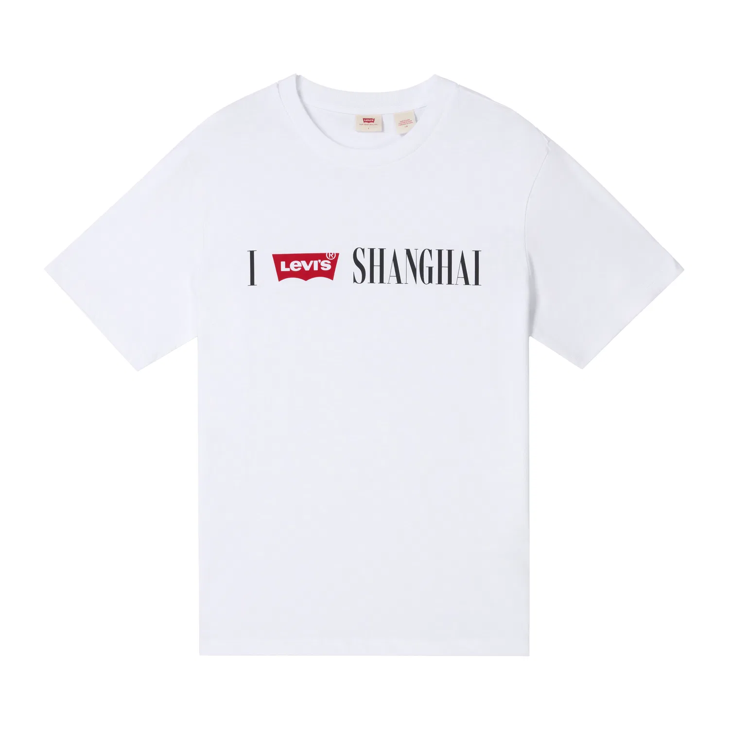 Футболка с круглым вырезом Levis, White