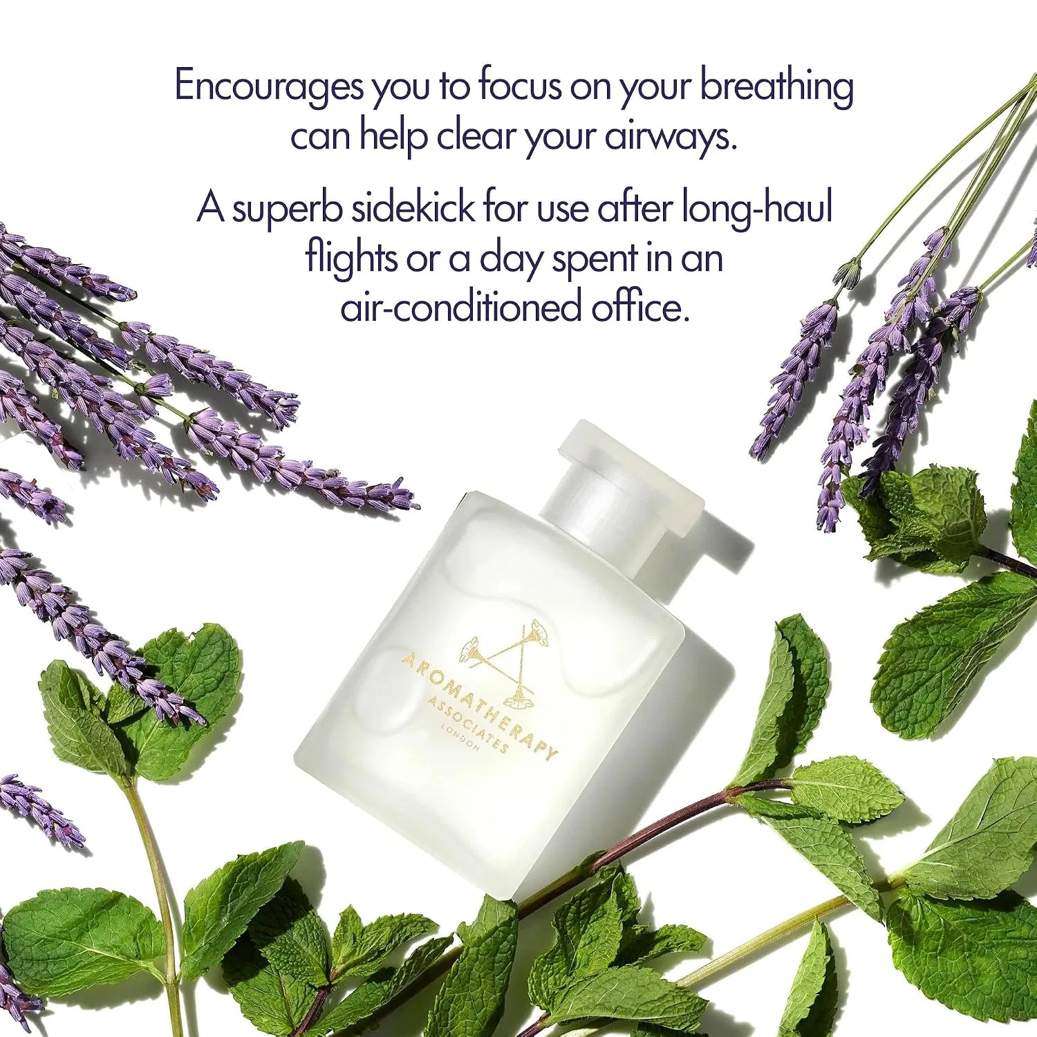 Масло для ванны и душа, Support Lavender & Peppermint, AROMATHERAPY ASSOCIATES, 55 мл — фото 2