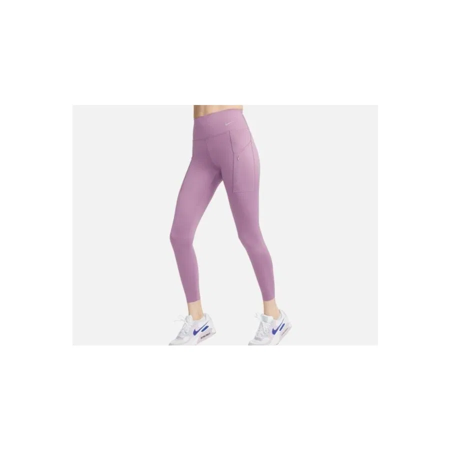 Леггинсы с высокой посадкой Nike Go Firm-Support Mid-Rise 7/8 Running, Фиолетовый