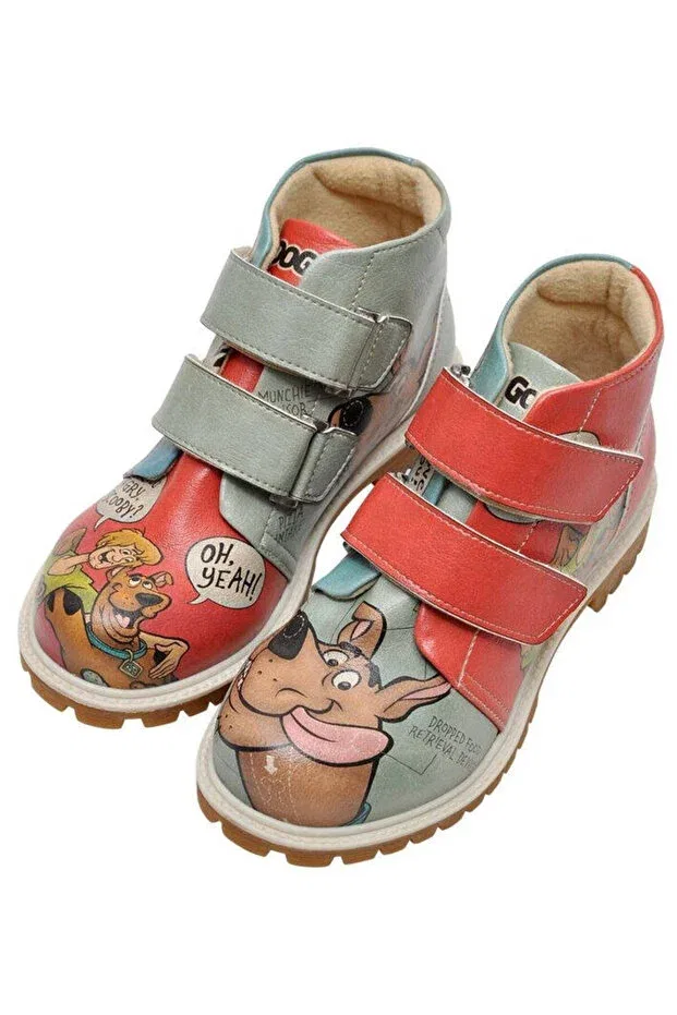 Детские ботинки для девочек с принтом Warner Bros Hungry Doo Scooby Doo Design Dogo, Multicolor