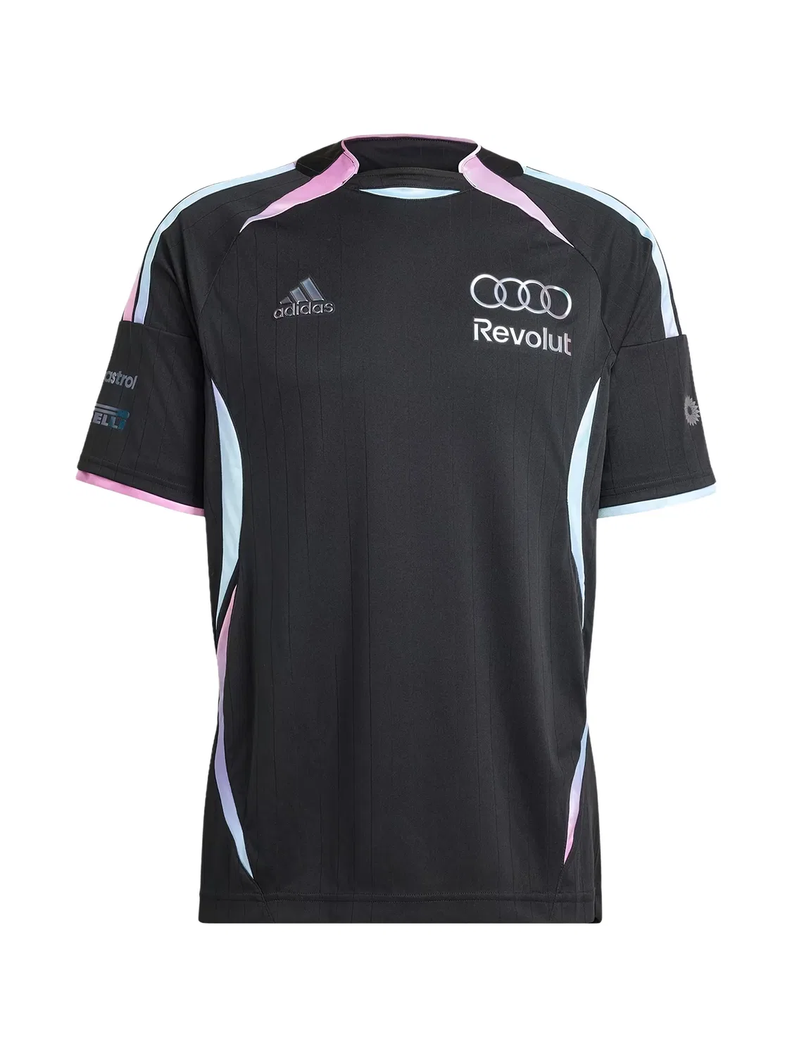 Футболка Audi Revolut с логотипом Adidas, черный